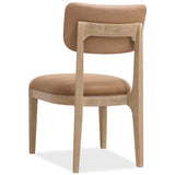 Banyon Bay Leather Side Chair, Toast, Set of 2-Furniture - Chairs-High Fashion Home