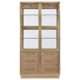 Banyon Bay Display Cabinet, Desert Oak-Furniture - Storage-High Fashion Home