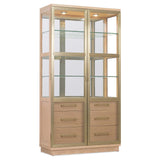 Banyon Bay Display Cabinet, Desert Oak-Furniture - Storage-High Fashion Home