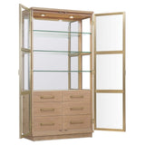 Banyon Bay Display Cabinet, Desert Oak-Furniture - Storage-High Fashion Home