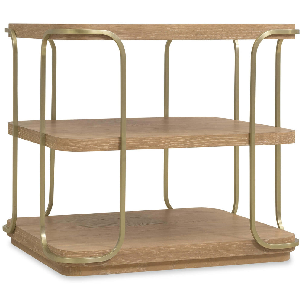 Banyon Bay End Table, Desert Oak
