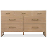 Banyon Bay 7 Drawer Dresser, Desert Oak
