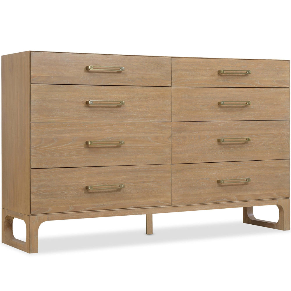 Banyon Bay 8 Drawer Dresser, Desert Oak