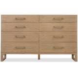 Banyon Bay 8 Drawer Dresser, Desert Oak