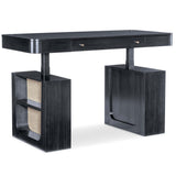 Kenzo Adjustable-Height Desk, Black-Furniture - Office-High Fashion Home
