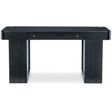 Kenzo Adjustable-Height Desk, Black-Furniture - Office-High Fashion Home