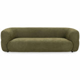 Faris Sofa, Dark Olive-Furniture - Sofas-High Fashion Home