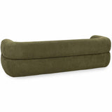 Faris Sofa, Dark Olive-Furniture - Sofas-High Fashion Home