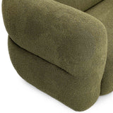 Faris Sofa, Dark Olive-Furniture - Sofas-High Fashion Home