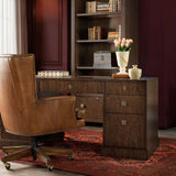 Archives Executive Desk, Walnut-Furniture - Office-High Fashion Home
