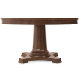 Archives Round Dining Table, Classic Walnut