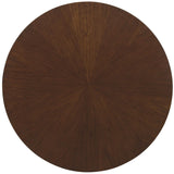 Archives Round Dining Table, Classic Walnut