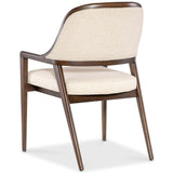 Archives Upholstered Arm Chair, Curate Wheat, Set of 2-Furniture - Chairs-High Fashion Home