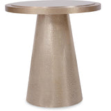 Archives Spot Table, Satin Brass