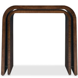 Archives Nesting Tables, Classic Walnut