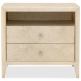 Archives Nightstand, Alabaster