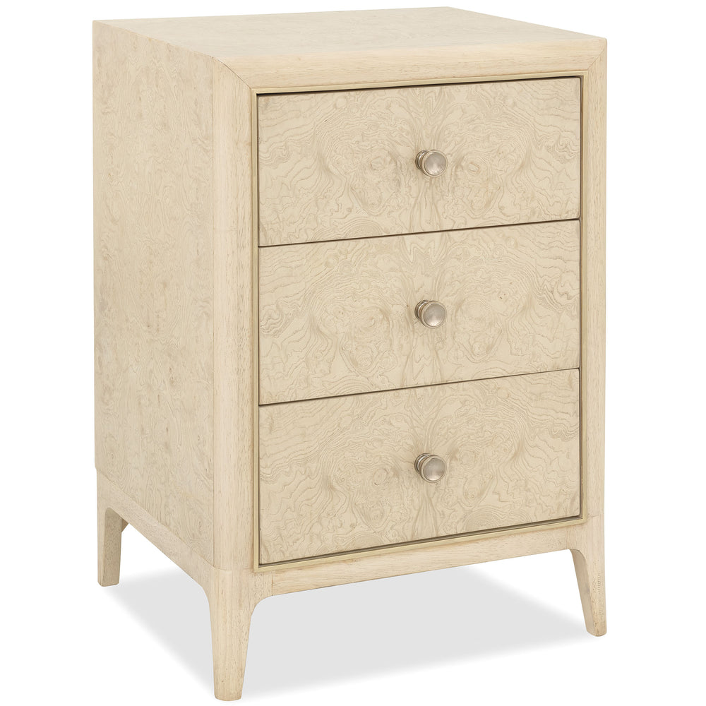 Archives Small Nightstand, Alabaster
