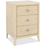Archives Small Nightstand, Alabaster