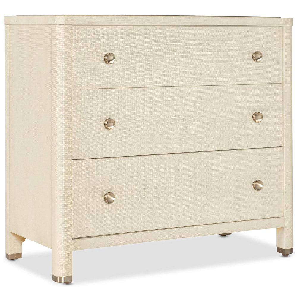 Archives Raffia 3 Drawer Chest, Flax