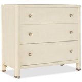 Archives Raffia 3 Drawer Chest, Flax
