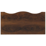 Archives Two-Drawer Nightstand, Walnut-Furniture - Bedroom-High Fashion Home
