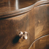 Archives Two-Drawer Nightstand, Walnut-Furniture - Bedroom-High Fashion Home