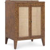 Archives 2 Door Nightstand, Faux-Tortoise Shell