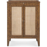 Archives 2 Door Nightstand, Faux-Tortoise Shell