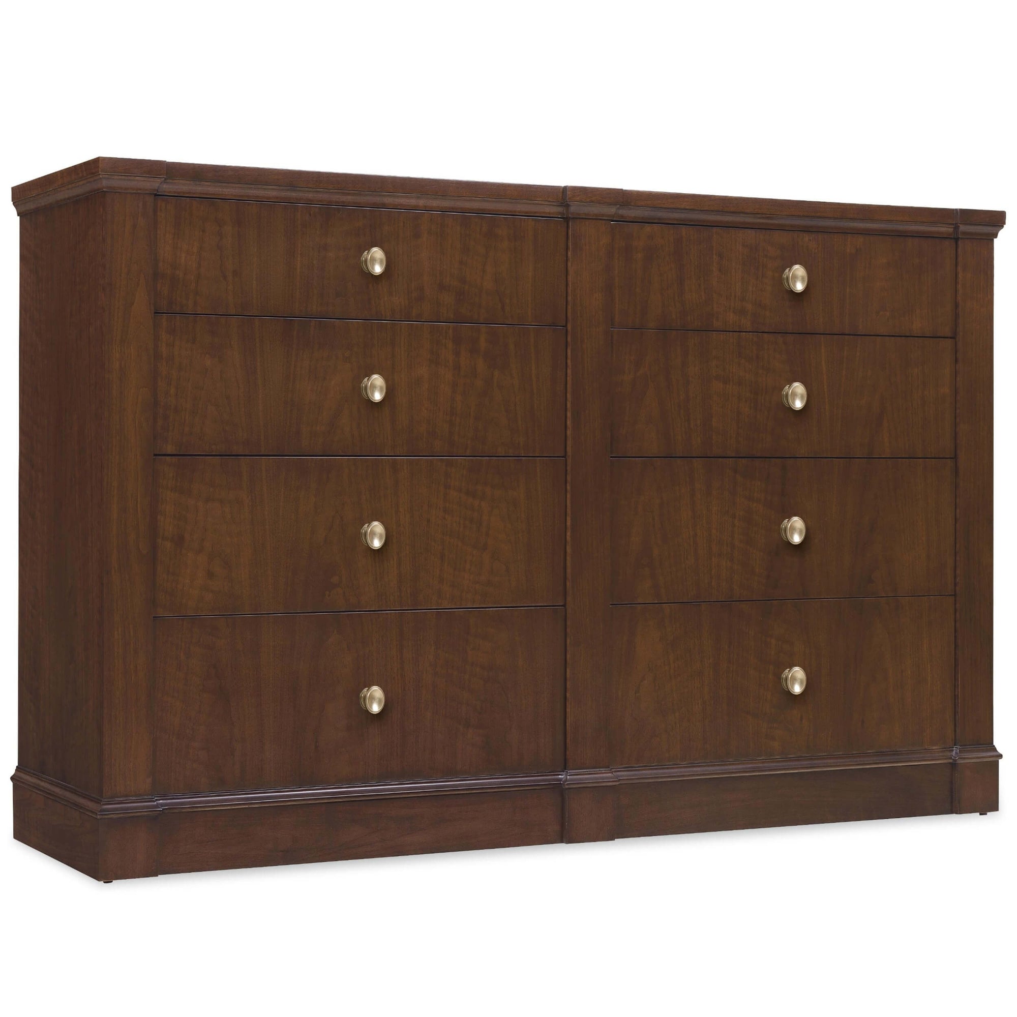 Archives 8 Drawer Dresser, Classic Walnut High Fashion Home Archives 8 Drawer Dresser, Classic Walnut High Fashion Home