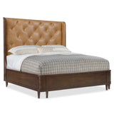 Archives Leather Bed, Dark Blonde
