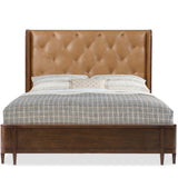 Archives Leather Bed, Dark Blonde