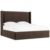 Archives Upholstered Beds, Chocolate Velvet