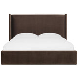 Archives Upholstered Beds, Chocolate Velvet