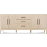 Westwood Credenza, Polished Limestone