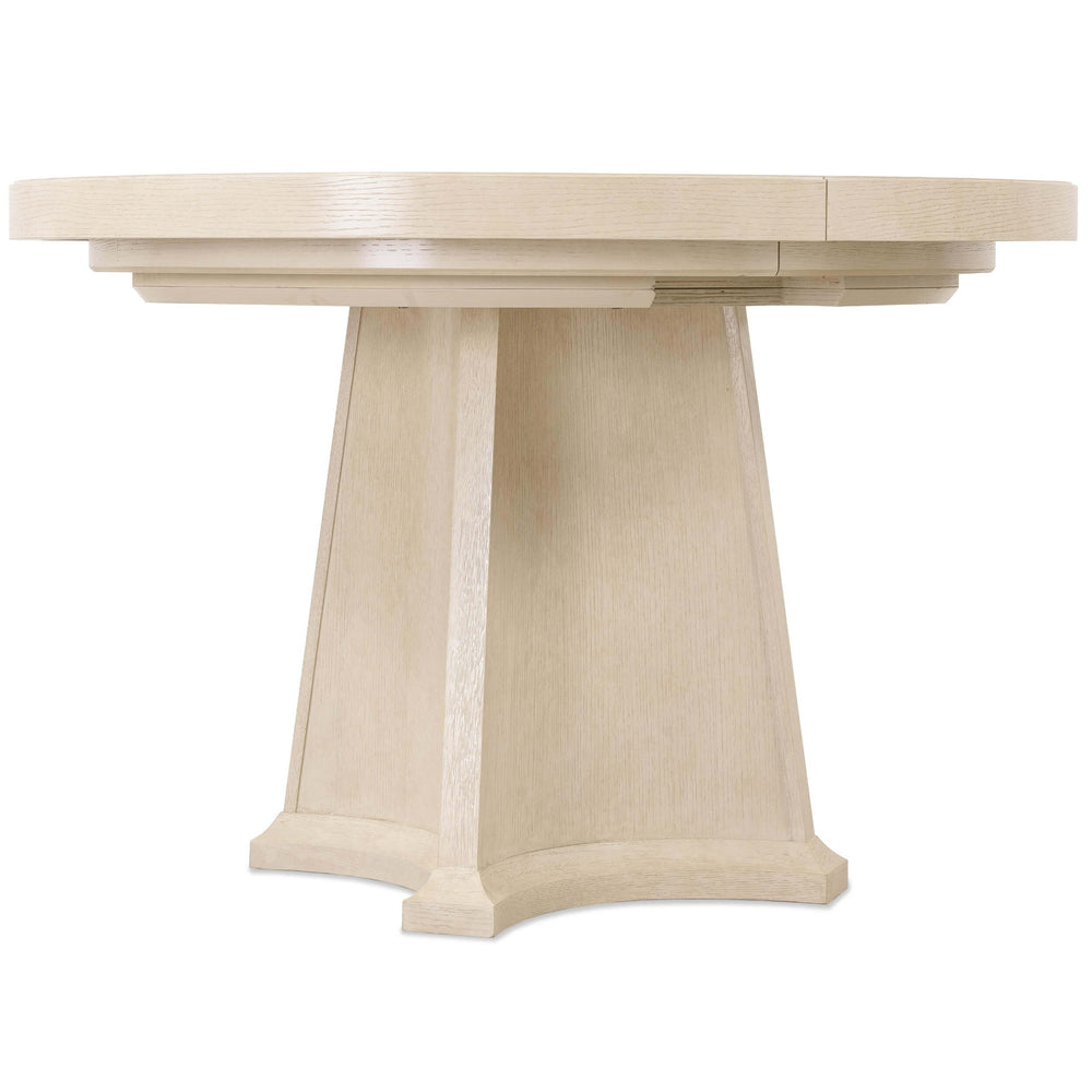 Westwood Round Dining Table, Polished Limestone