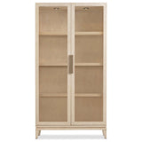 Westwood Display Cabinet, Limestone-Furniture - Storage-High Fashion Home