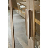 Westwood Display Cabinet, Limestone-Furniture - Storage-High Fashion Home