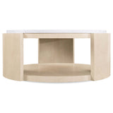Westwood Round Cocktail Table, Limestone-Furniture - Accent Tables-High Fashion Home
