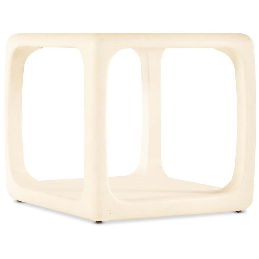 Westwood End Table, Textured Alabaster
