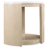 Westwood Round Side Table, Limestone-Furniture - Accent Tables-High Fashion Home