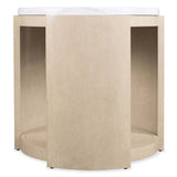 Westwood Round Side Table, Limestone-Furniture - Accent Tables-High Fashion Home
