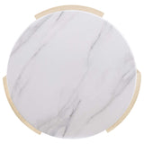 Westwood Round Side Table, Limestone-Furniture - Accent Tables-High Fashion Home