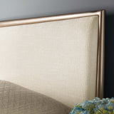 Westwood Upholstered Bed, Trendy Snow