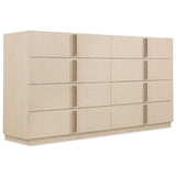 Westwood 8 Drawer Dresser, Polished Limestone