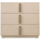 Westwood Nightstand, Polished Limestone