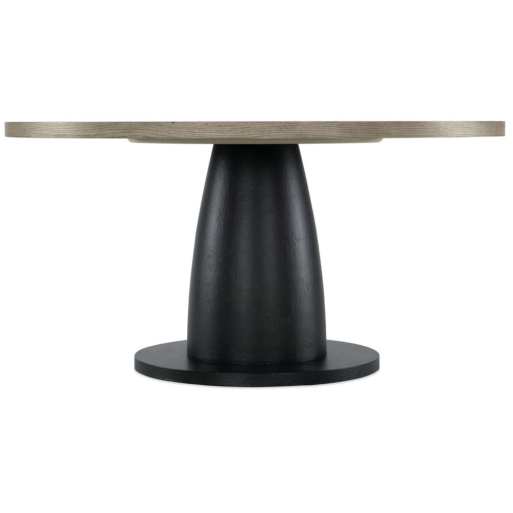 Linville Falls Blue Ridge Round Dining Table, Mink-Furniture - Dining-High Fashion Home