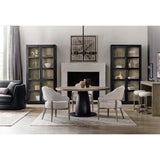 Linville Falls Blue Ridge Round Dining Table, Mink-Furniture - Dining-High Fashion Home