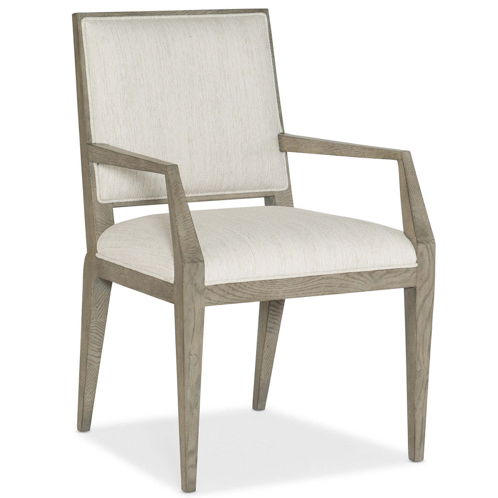 Linn Cove Arm Chair, Mink, Set of 2-Furniture - Dining-High Fashion Home