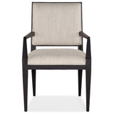 Linn Cove Arm Chair, Charred Black, Set of 2-Furniture - Dining-High Fashion Home