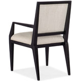 Linn Cove Arm Chair, Charred Black, Set of 2-Furniture - Dining-High Fashion Home